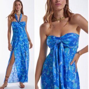 ViX Paula Hermanny Yves Alexia Maxi Dress Cover Up NWT $348 - Size Large